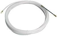 Nylon kabeldoorvoer 4 mm, 5 m lang, wit