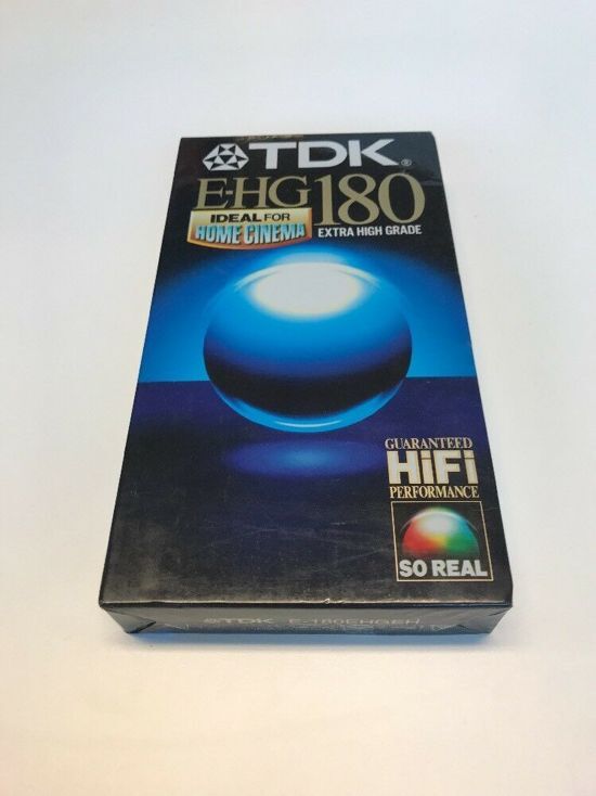 TDK E-HG180 Minuten - VHS BAND