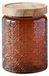 Solidchoice - Pot de rangement en verre 700ml avec couvercle en bois