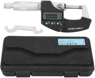 Merkloos / Sans marque Wan GmbH Digitale Micrometer met Groot Scherm - Metrisch en Imperiaal - 0.001mm Precisie - 0-25mm Diameter