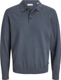 Jack & Jones Basic Knit LS Polo Heren (plussize) - Maat 6XL