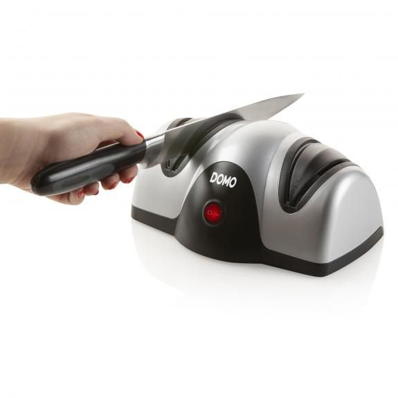 Domo DO9204KS Elektrische messenslijper - Zwart/Grijs