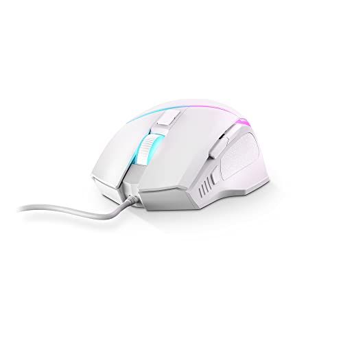 Energy Sistem Gaming Mouse ESG M2 Sniper-Ninja - PC Muis - 6400dpi - USB - RGB LED's - 8 toetsen