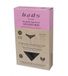 Zwarte menstruele rok, naadloos, maat XL