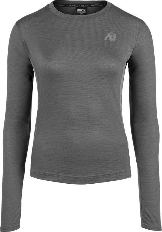 Gorilla Wear Raleigh Long Sleeve Shirt - Women - Gray - Size M