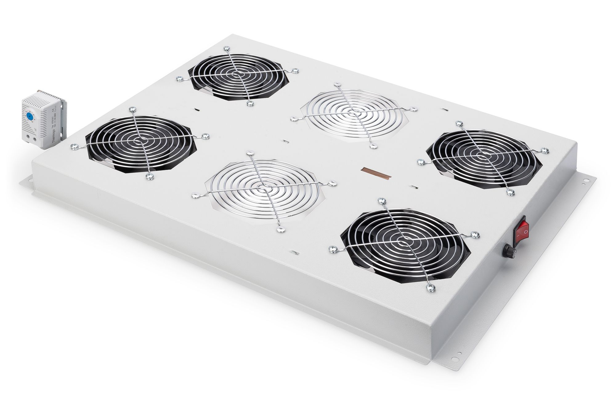 Digitus DN-19 FAN-4-SRV - Server Fan - Grijs
