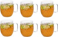 Cosy & Trendy Moscow Mule Cocktailglazen - Borosilicaatglas - 450 ml - 6 Stuks