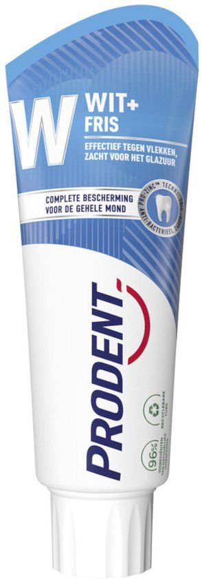Prodent Tandpasta – Wit & Fris 75 ml