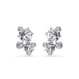 Swarovski Constella Oorbellen 5732253 Zilverkleurig Kristal