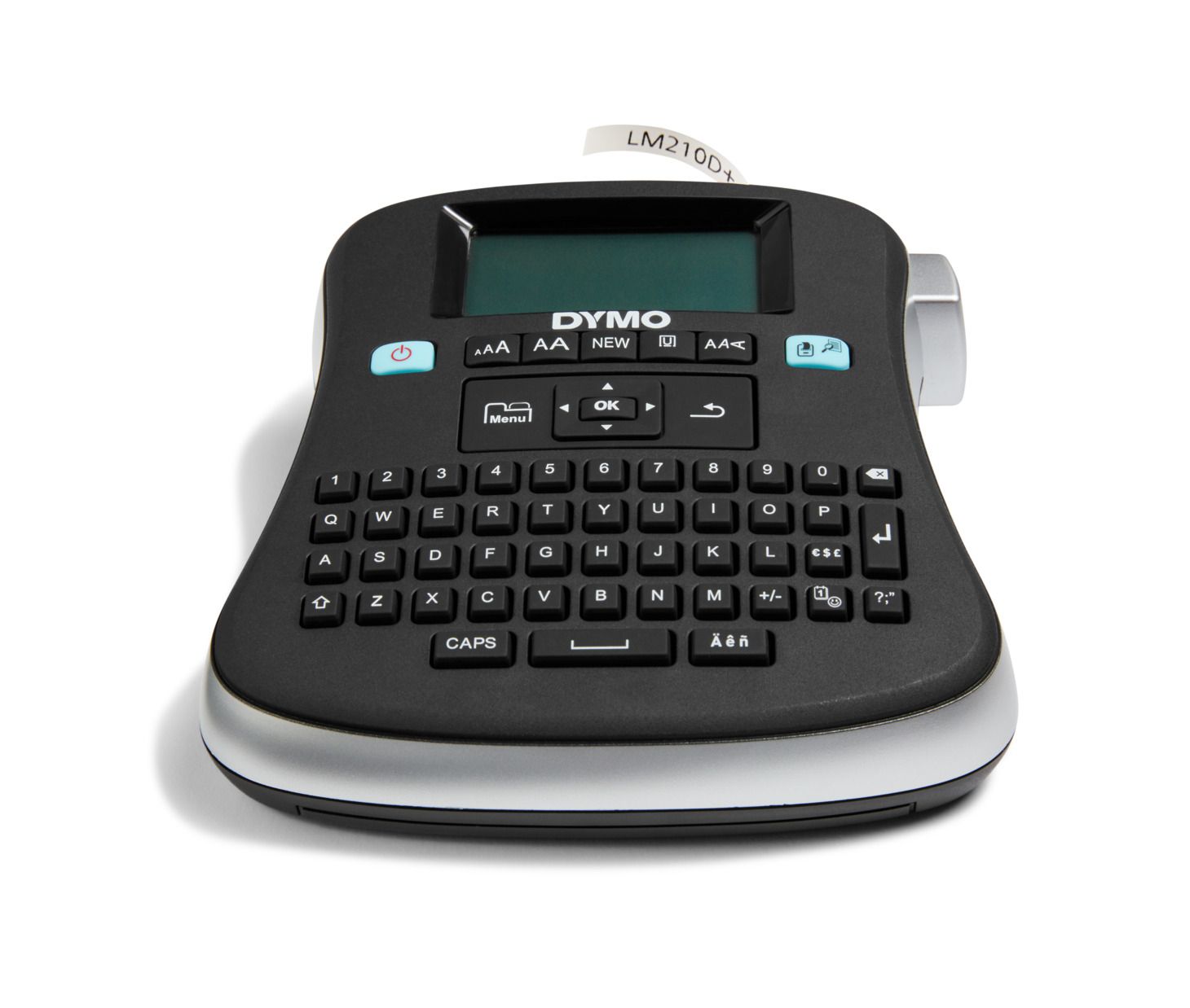 DYMO LabelManager 210D+ QWERTY Label Maker - Thermal Transfer, 180 x 180 DPI, 12mm Labels