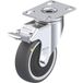 Blickle LKPA-PATH 101KF-FI-ELS roue pivotante avec frein Diamètre de roue : 100 mm Capacité de charge (max.) : 120 kg 1 pièce(s)