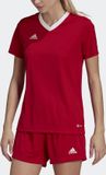 adidas Performance Entrada 22 Voetbalshirt - Dames - Rood - XS