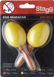 Stagg EGG-MA S/YW eier-maracas geel