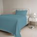 Italian Bed Linen Natuurlijke kleur Bed Set (Flat 180x300, Hoeslaken 120x200cm+kussensloop 52x82cm), Benzine Fles Groen, Ottanio/Lichtgrijs, KLEINE DOUBLE