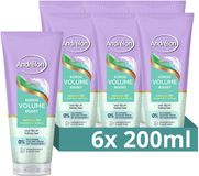 Andrélon Kokos Volume Boost Shampoo Scrub - 6 x 200 ml