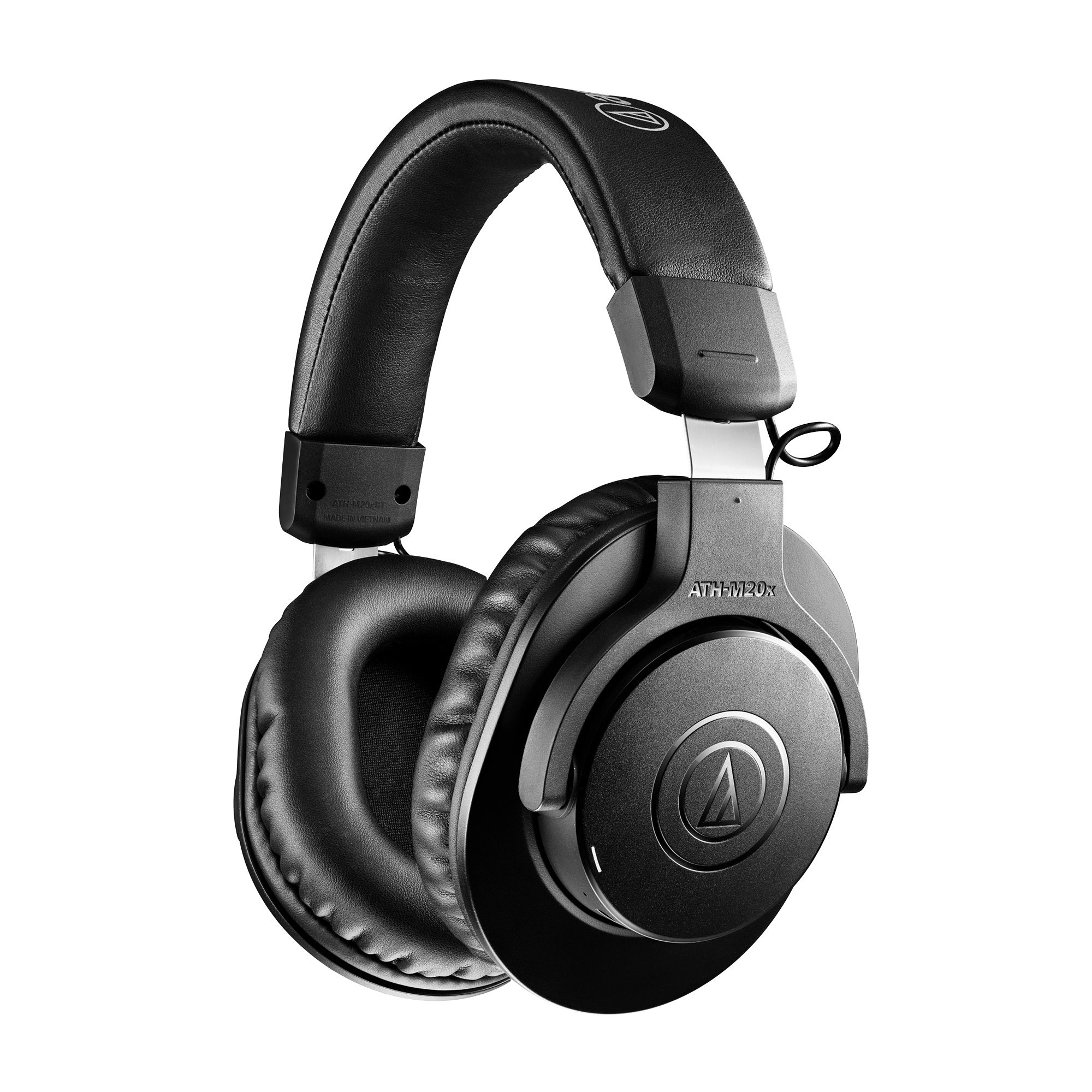 Audio-Technica ATH-M20xBT Headset - Bluetooth - Zwart