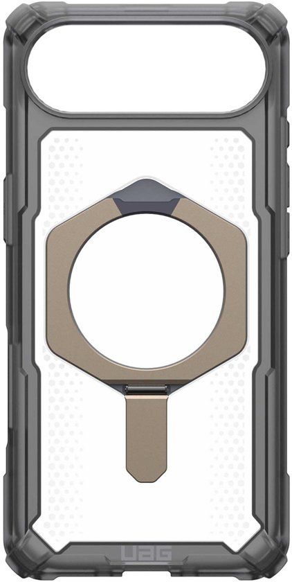 Urban Armor Gear Plasma XTE Backcover MagSafe voor Apple iPhone Air - Ash / Titanium