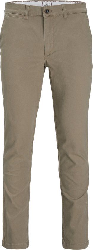JACK & JONES JUNIOR JPSTMARCO JJDAVE NOOS JNR Chino Broek - Beige - Maat 164