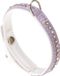 Ferplast Hondenhalsband Lux L 28 Cm B 15 Mm Paars/wit