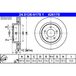 ATE Lot De 2 Disques De Frein 24.0126-0179.1 Chrysler 0 4779 133aa 0 4779 133ab