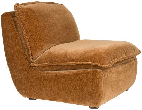 Dutchbone Radley Fauteuil Cognac Bruin