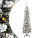 vidaXL Kunstkerstboom Wit 120 cm