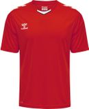 Hummel Core XK Poly Shirt Hommes - Rouge - Polyester - Taille XL