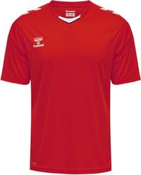Hummel Core XK Poly Shirt Hommes - Rouge - Polyester - Taille XL