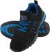 BRCHILE41 Chaussures de sécurité / Modèle de voyage / Noir-Bleu / Taille 41