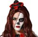 Atosa Verkleed diadeem mini hoedje - zwart/rood