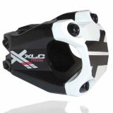 XLC Tige de guidon Ahead 11/8" Pro Ride 40 31.8 Noir/Blanc
