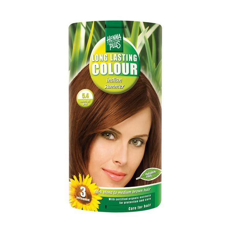 Hennaplus 5.4 Indian Summer Long Lasting Colours 100ml