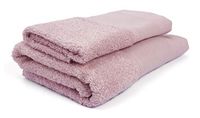 Filet Ago.fil S.r.l. Handdoekenset (1+1), paar, 100% katoen, roze, 60 x 105-40 x 60, 2 stuks