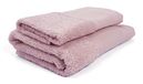 Filet Ago.fil S.r.l. Handdoekenset (1+1), paar, 100% katoen, roze, 60 x 105-40 x 60, 2 stuks