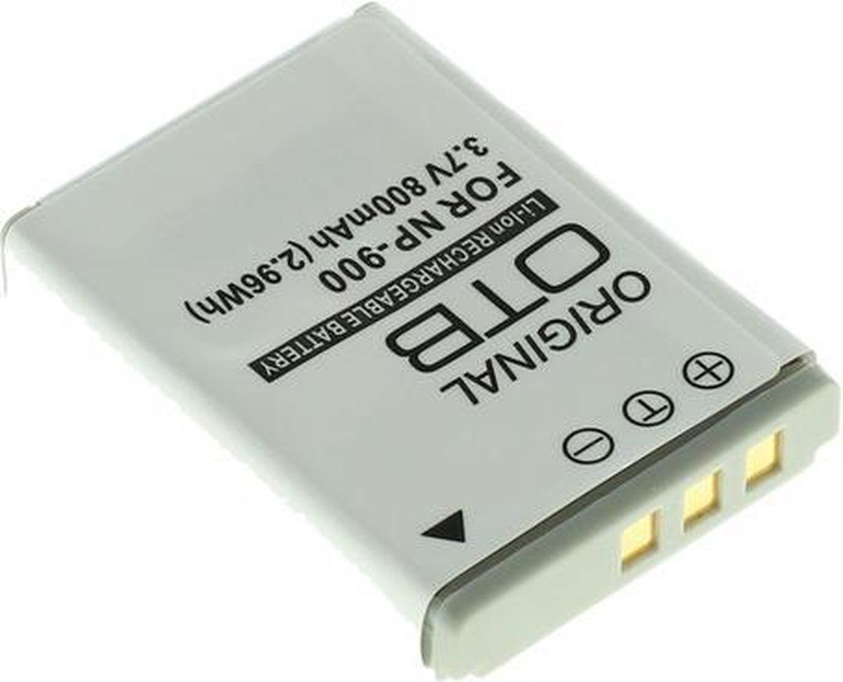 OTB Camera accu compatibel met o.a. Konica Minolta NP-900 en Olympus Li-80B / 800 mAh