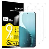 NEW'C 3 Stuks, Screen Protector voor OPPO Reno14 F 5G, Gehard Glass Schermbeschermer Film 0.33 mm ultra transparant, ultra resistent