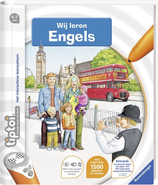 Ravensburger tiptoi - wij leren Engels