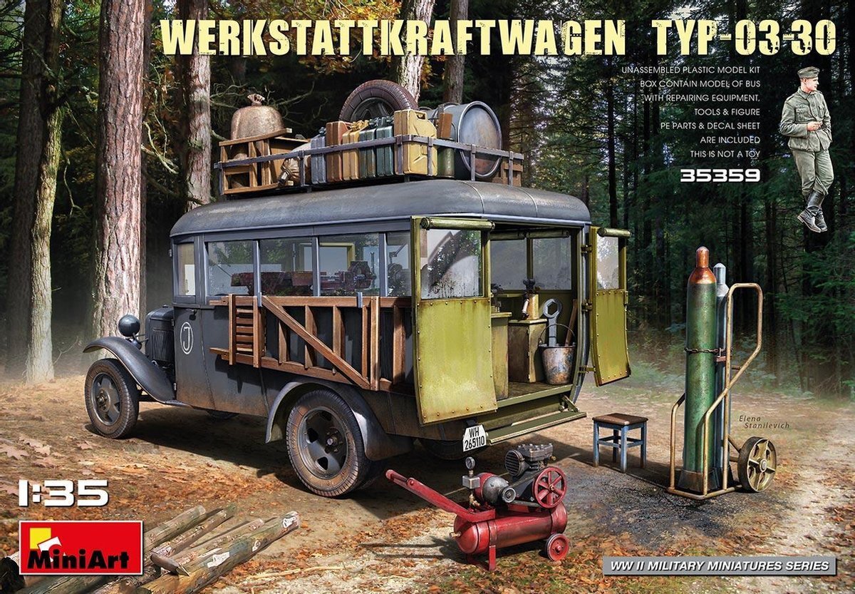 MiniArt MIN35359 ongemonteerd kunststof modelset