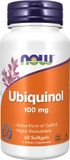NU Body Supplies Ubiquinol 100mg - 60 softgels