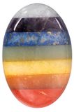 Merkloos Chakra Set van 7 Chakra Zorgstenen voor Massage en Ontspanning