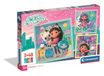 Clementoni Gabby's Dollhouse Puzzle 3x48 Pieces