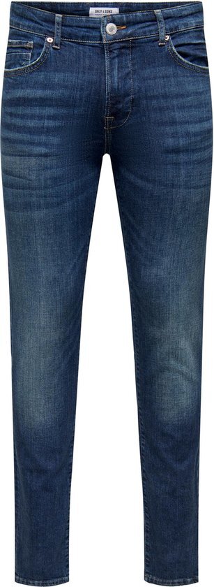 Only &amp; Sons Jeans Onsloom Slim Dark Blue 4514 Jeans N 22024514 Dark Blue Denim Mannen Maat - W29 X L34