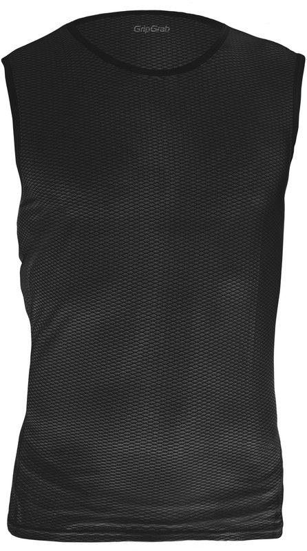 GripGrab Ultralight Mesh Ondergoed bovenlijf zwart - 5708486009054