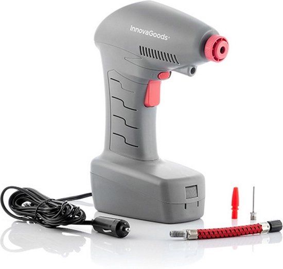 Innovagoods Draadloze Multifunctionele Luchtcompressor 12V / 9 Bar