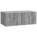 vidaXL Wandmontage TV-kast 59,5 x 41 x 30 cm Grijs Sonoma Bewerkt hout