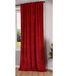 Gardinenbox Milano Blackout Verduisteringsgordijn, fluweel, ondoorzichtig, met tunnelband, strijkband, rood, 1 stuk 280 x 135 cm (h x b) 20357