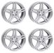 Rial jantes, modèle M10, 8.0x18 pouce, ET38, 5x112, argent, pour AUDI A4, A6, A7, A8, Q5, S4