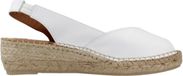 Toni Pons Dames leren espadrille met open neus en sleehak | BERNIA-P