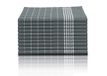 Glart 48GI2 Set van 10 theedoeken, 50 x 70 cm, 100% katoen, Oeko-Tex Standard 100, grijs, voorgewassen, voor keuken en servies