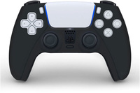 Stuff Certified Antislip Hoes / Skin voor PlayStation 5 Controller Case - Grip Cover PS5 - Zwart